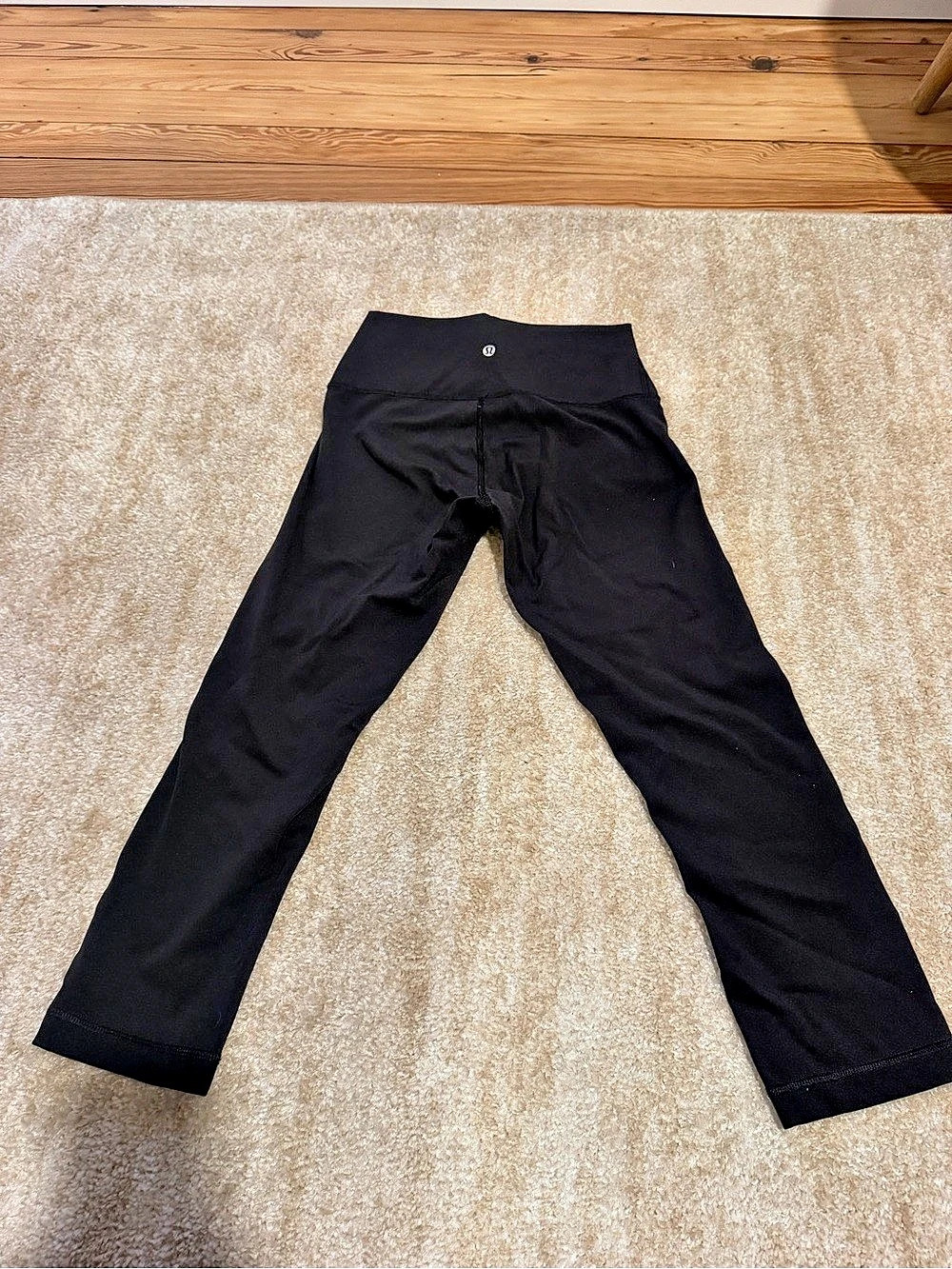 lululemon Align High-Rise Crop 21" Black Leggings